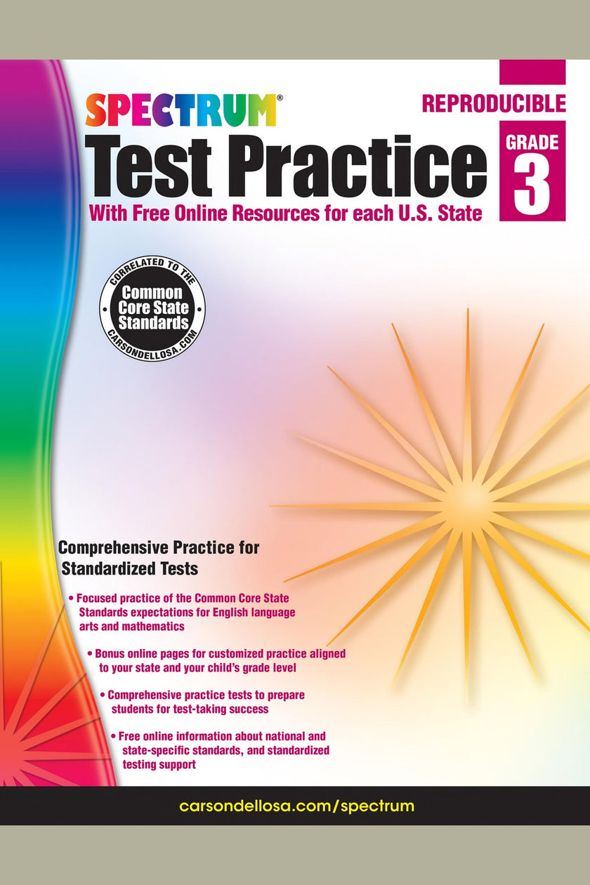 Spectrum Test Practice, Grade 3