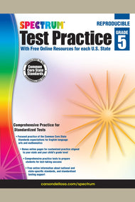 Spectrum Test Practice, Grade 5