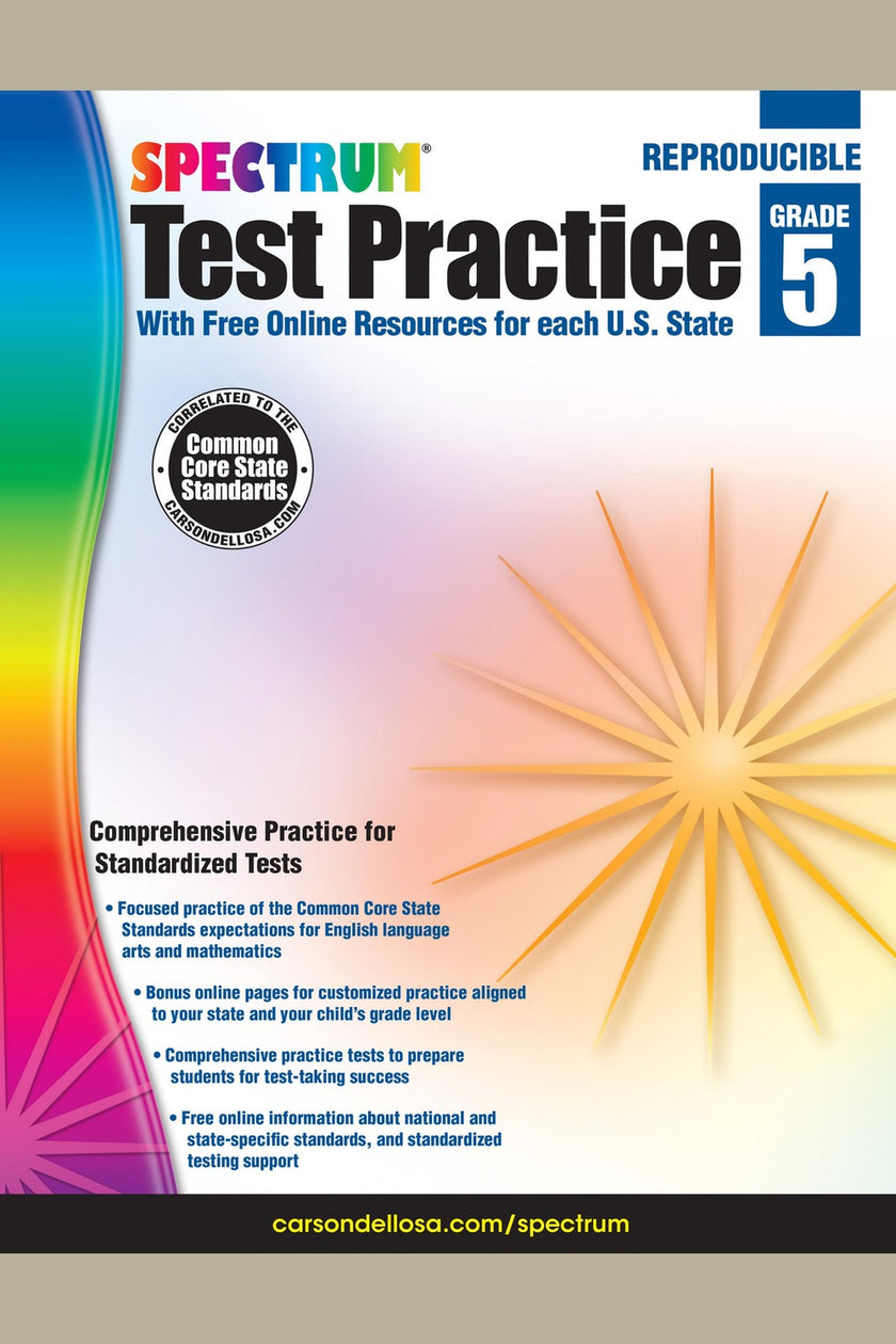 Spectrum Test Practice, Grade 5