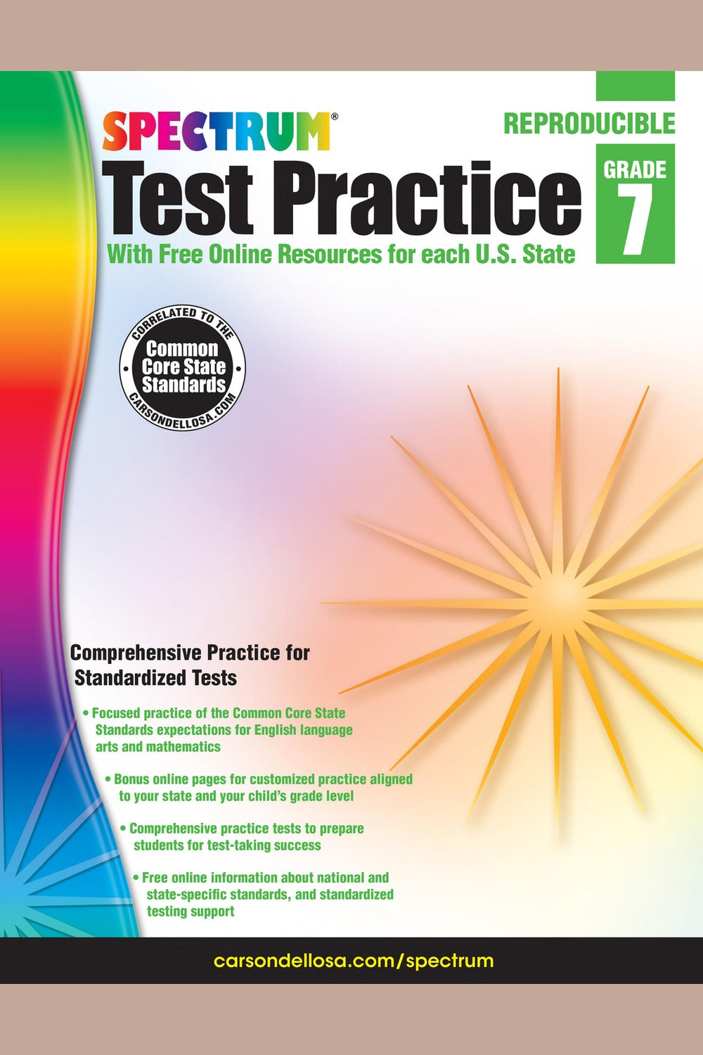 Spectrum Test Practice, Grade 7