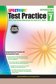 Spectrum Test Practice, Grade 7