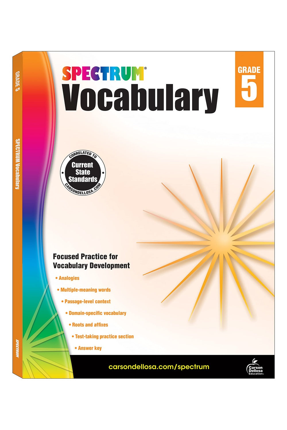 Spectrum: Vocabulary Workbook (Grade 5)