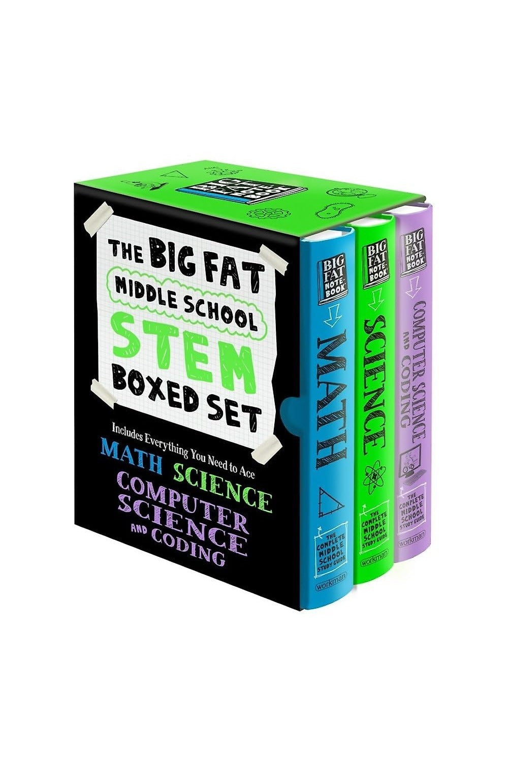 The Big Fat Middle School STEM 3-Book Boxed Set