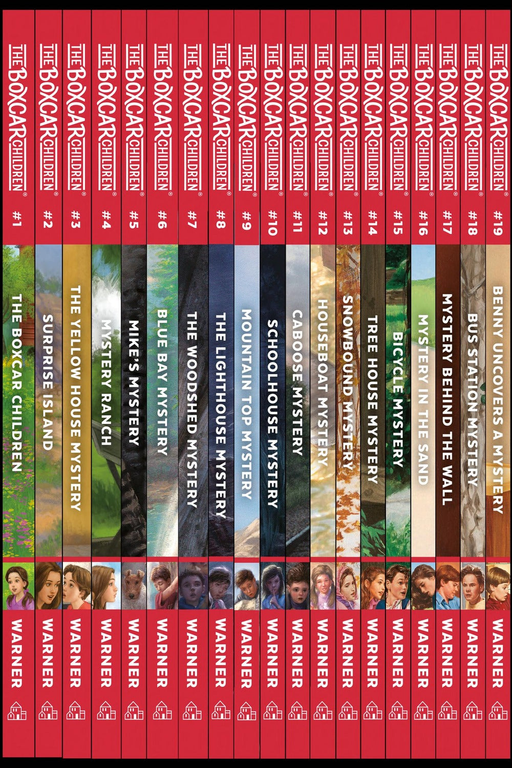 The Boxcar Children Classic Treasury Boxed Set (19 Books)