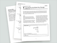 6th Grade Math Full Year Review Workbook