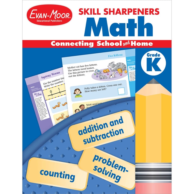 Skill Sharpeners: Math Workbook (Grade K)