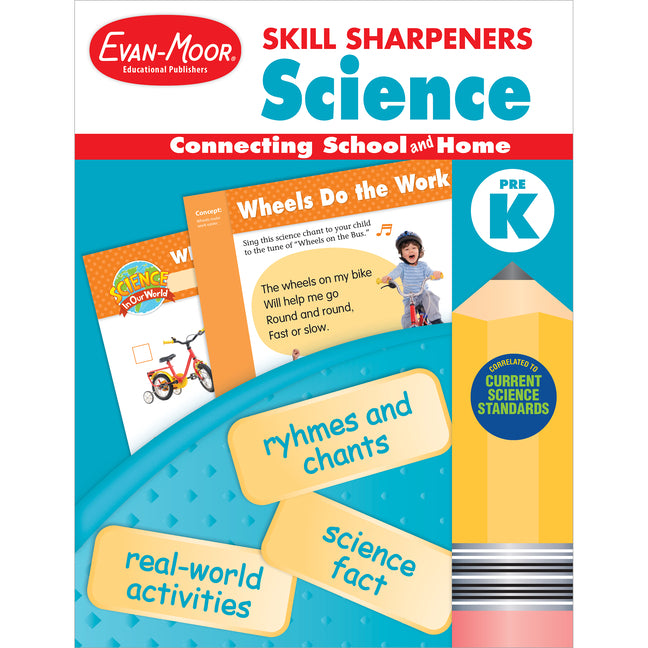 Skill Sharpeners: Science Workbook (Grade PreK)