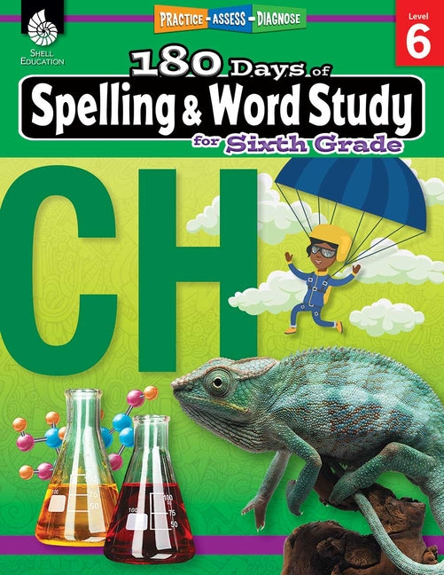 180 Days: Spelling Workbook (Grade 6)