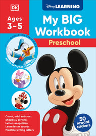 Disney Learning: Math & English Big Workbook (Pre-K)
