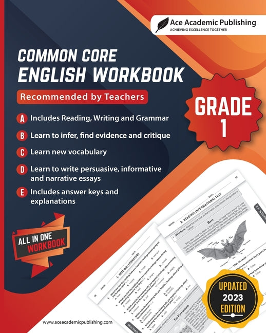 Common Core: English Workbook (Grade 1)