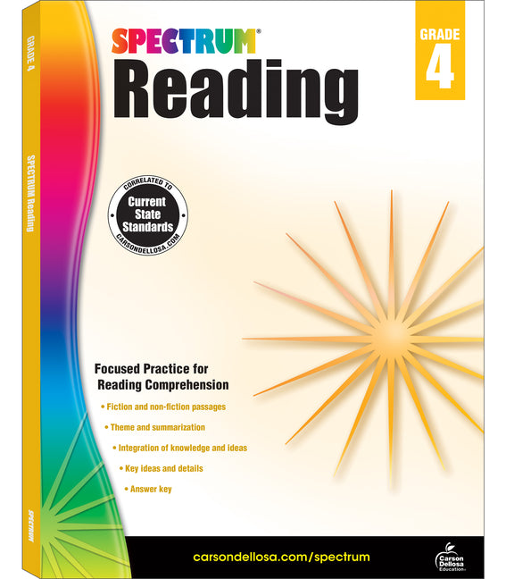 Spectrum Reading Workbook, Grade 4: Volume 23 - Ingram