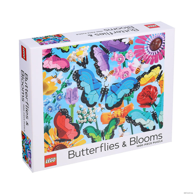 LEGO® Butterflies & Blooms: 1000-Piece Jigsaw Puzzle