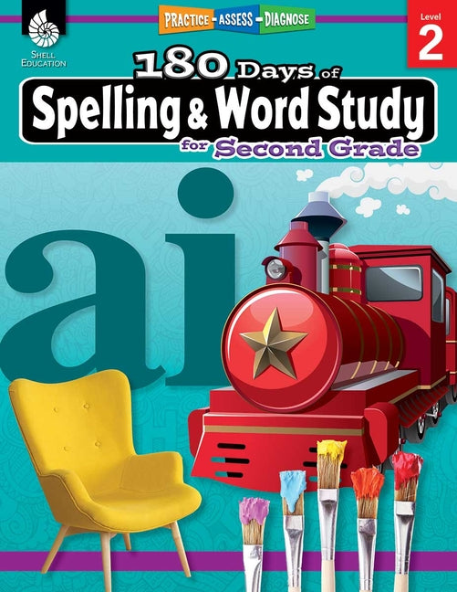 180 Days: Spelling Workbook (Grade 2)