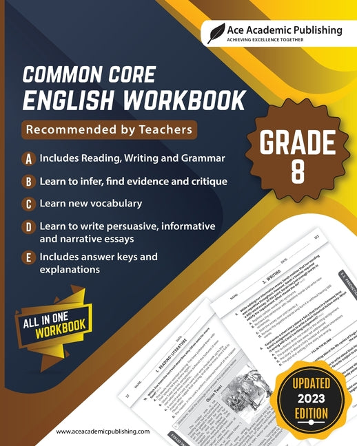 Common Core: English Workbook (Grade 8)