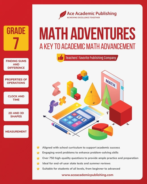 Math Adventures Workbook (Grade 7)