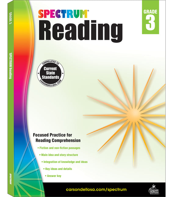 Spectrum: Reading Workbook (Grade 3)