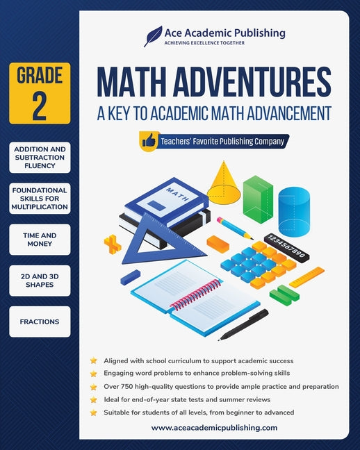 Math Adventures Workbook (Grade 2)