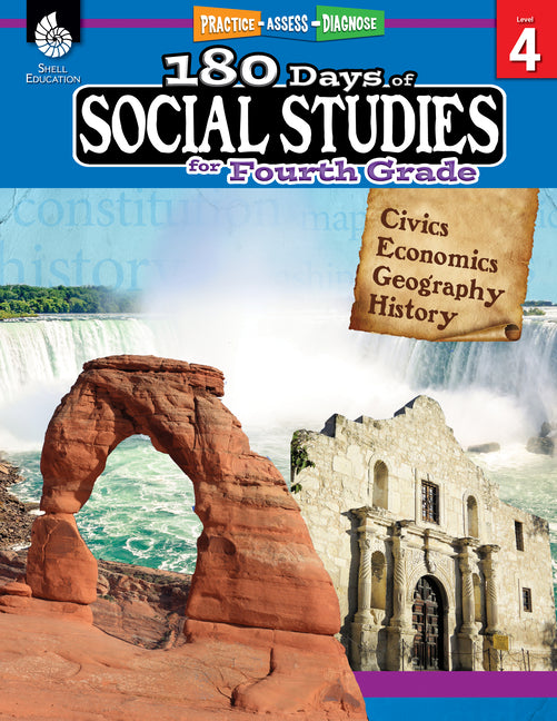 180 Days: Social Studies Workbook (Grade 4)