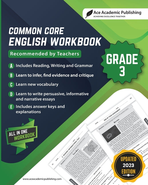Common Core: English Workbook (Grade 3)