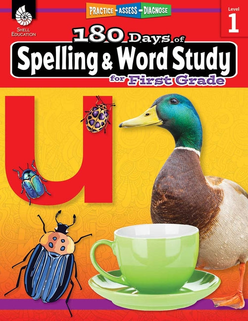180 Days(tm) Spelling and Word Study for First Grade: Practice, Assess, Diagnose - Ingram