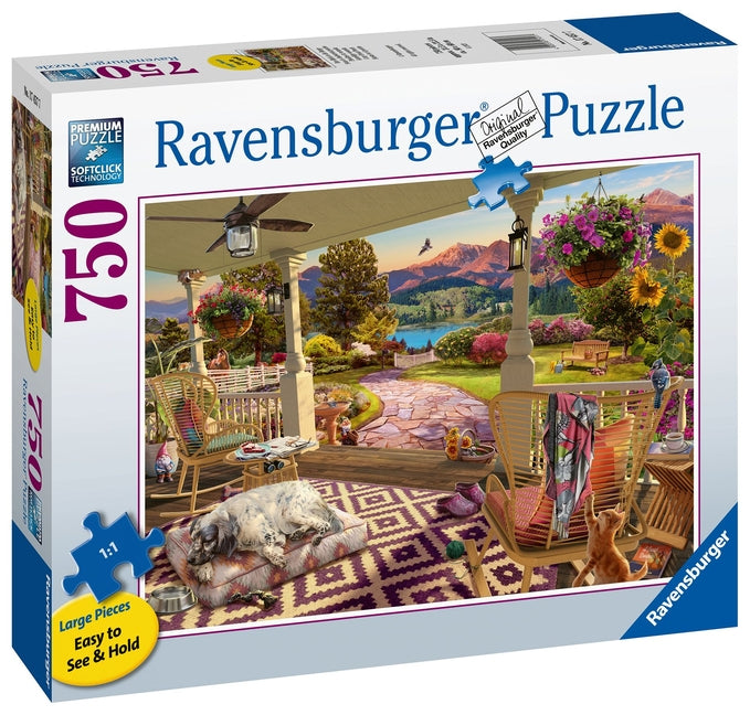 Cozy Front Porch: 750-Piece Jigsaw Puzzle