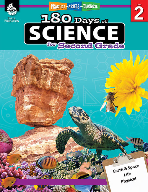 180 Days: Science Workbook (Grade 2)