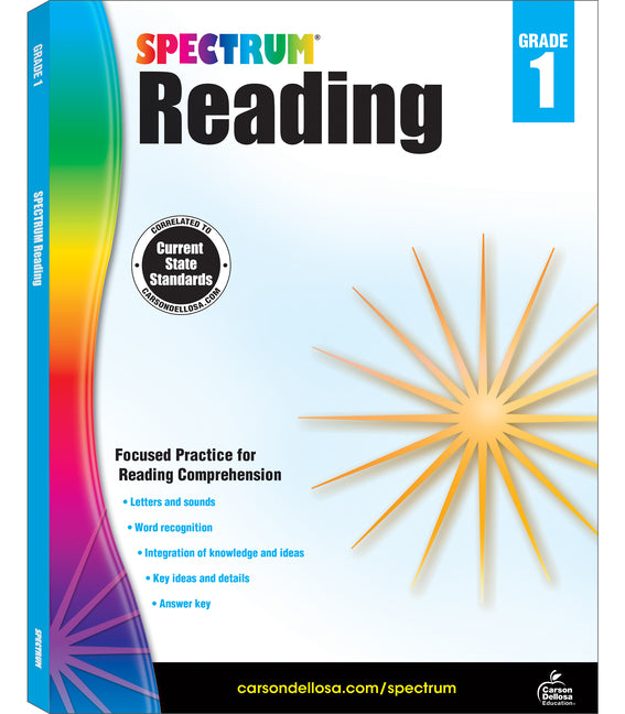 Spectrum Reading Workbook, Grade 1: Volume 20 - Ingram