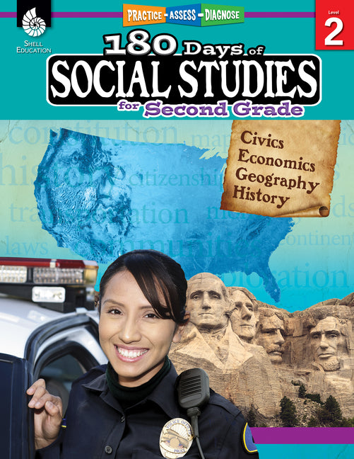 180 Days: Social Studies Workbook (Grade 2)