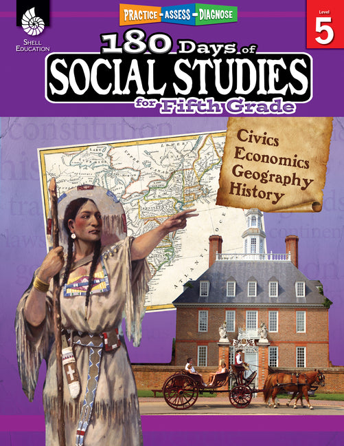 180 Days: Social Studies Workbook (Grade 5)