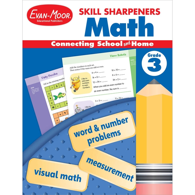 Skill Sharpeners: Math, Grade 3 - Ingram