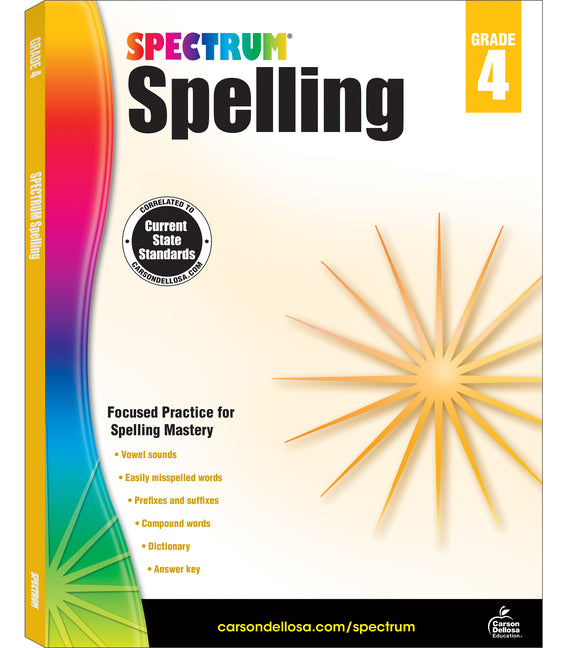 Spectrum: Spelling Workbook (Grade 4)