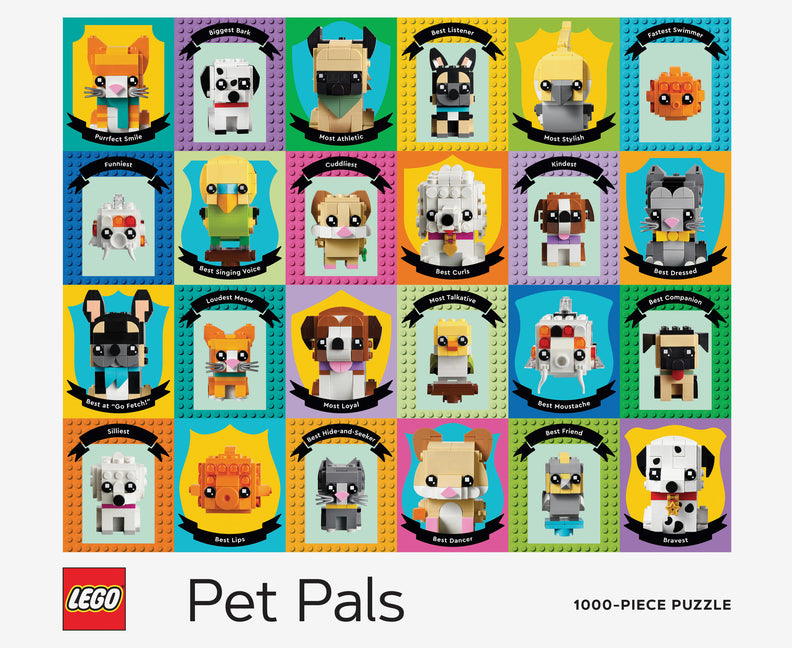 LEGO® Pet Pals: 1000-Piece Jigsaw Puzzle