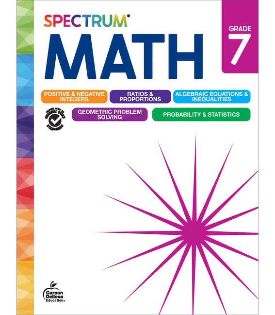 Spectrum: Math Workbook (Grade 7)