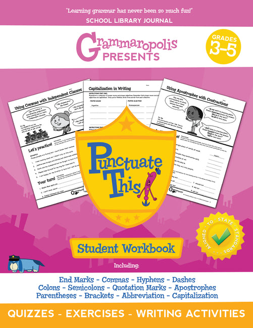 The Punctuation Workbook, Grades 3-5 - Ingram