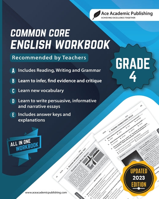 Common Core: English Workbook (Grade 4)