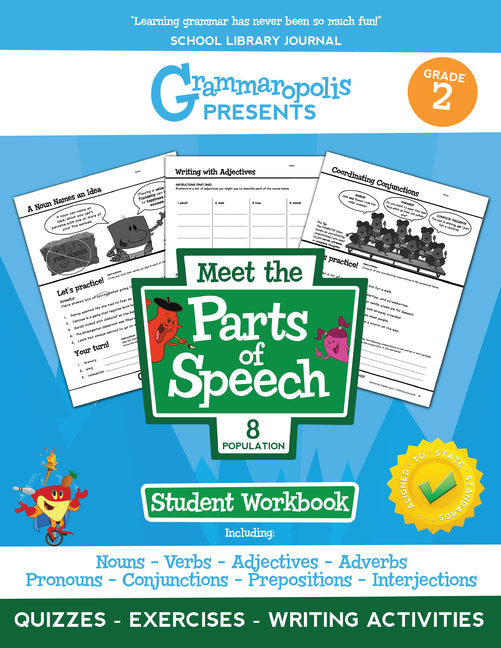 The Parts of Speech Workbook, Grade 2 - Ingram