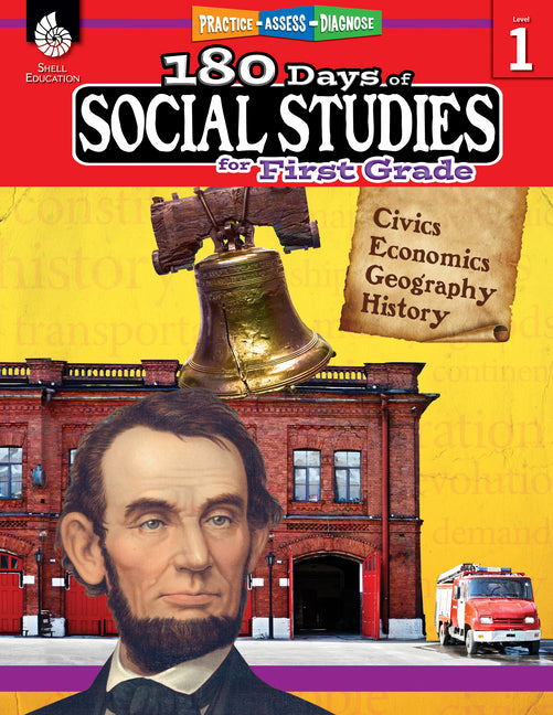 180 Days: Social Studies Workbook (Grade 1)
