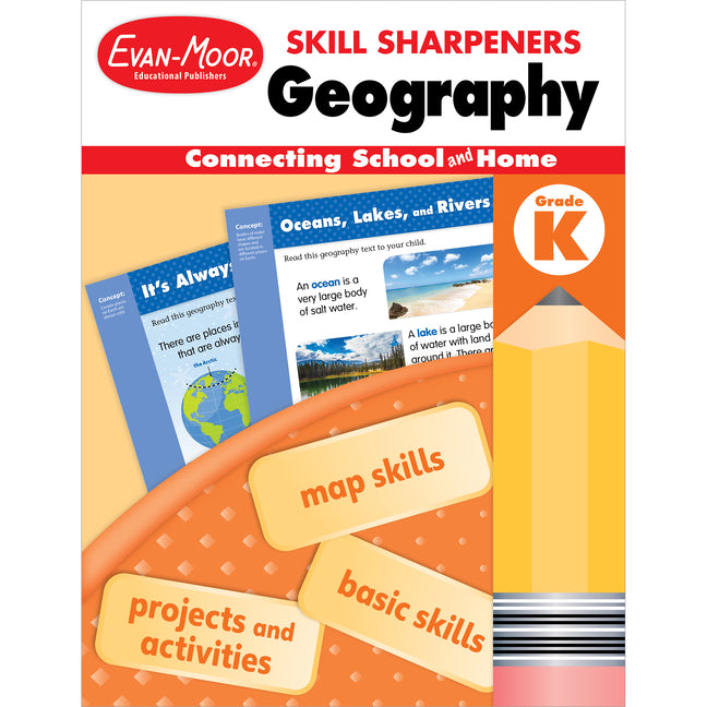 Skill Sharpeners: Geography, Grade K - Ingram