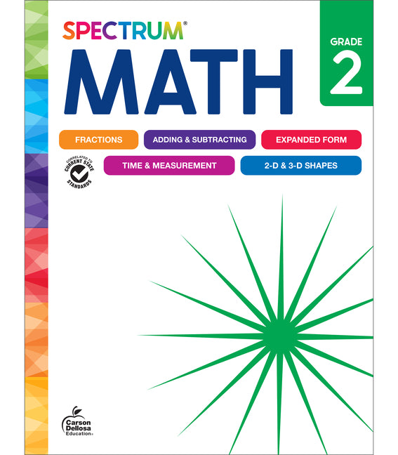 Spectrum: Math Workbook (Grade 2)
