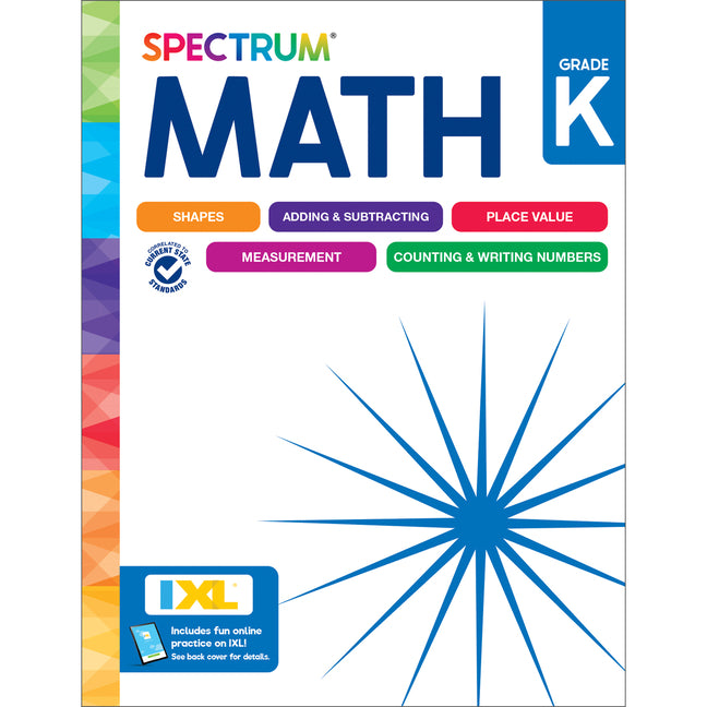 Spectrum: Math Workbook (Grade K)
