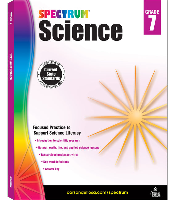 Spectrum: Science Workbook (Grade 7)