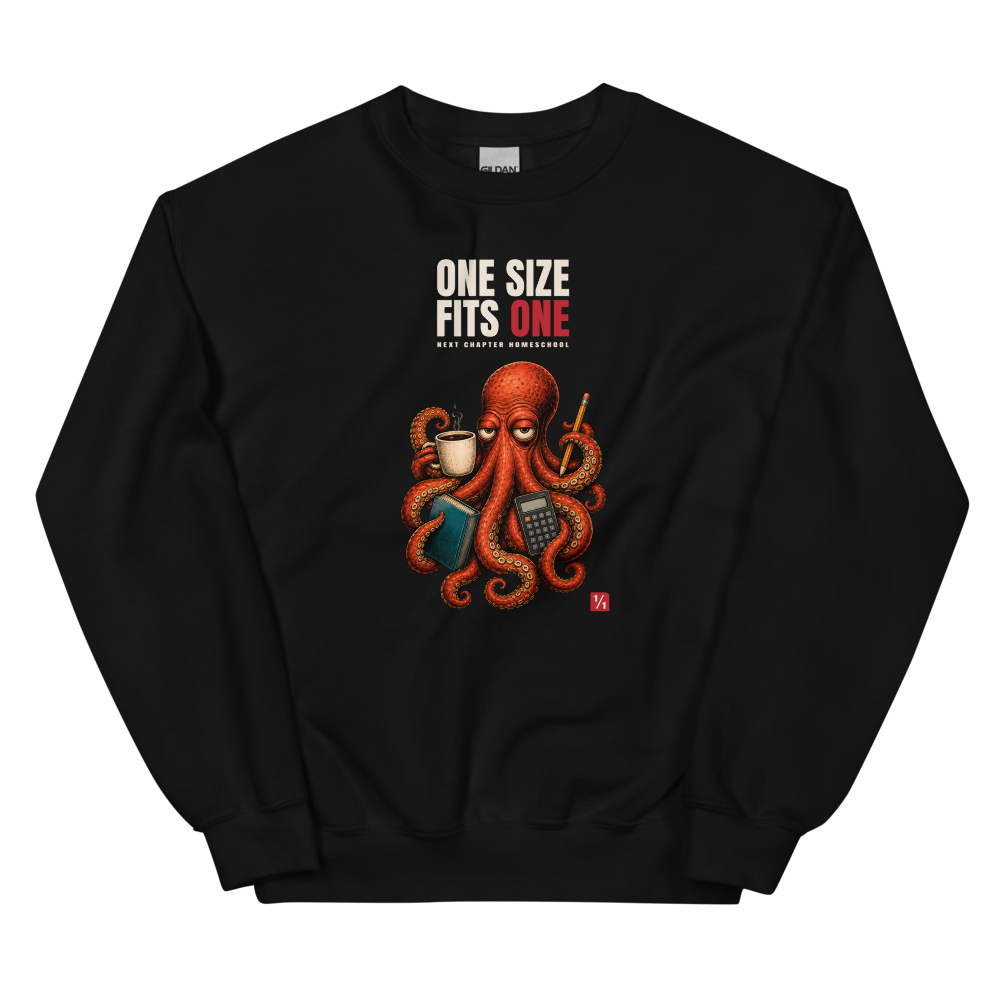 One Size Fits One Octopus - Crewneck Sweatshirt