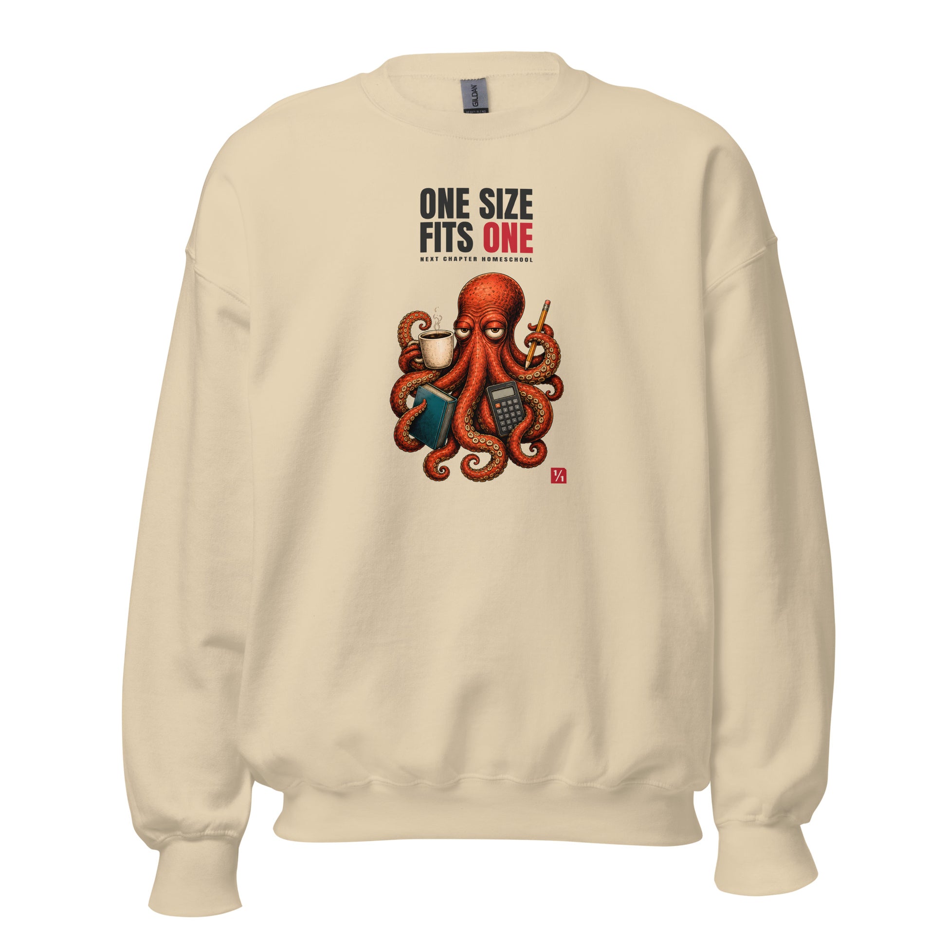 One Size Fits One Octopus - Crewneck Sweatshirt