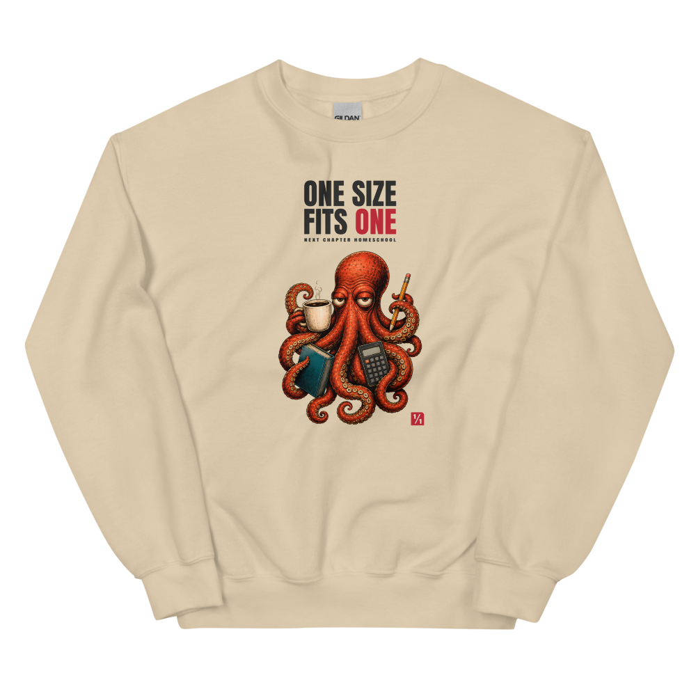One Size Fits One Octopus - Crewneck Sweatshirt