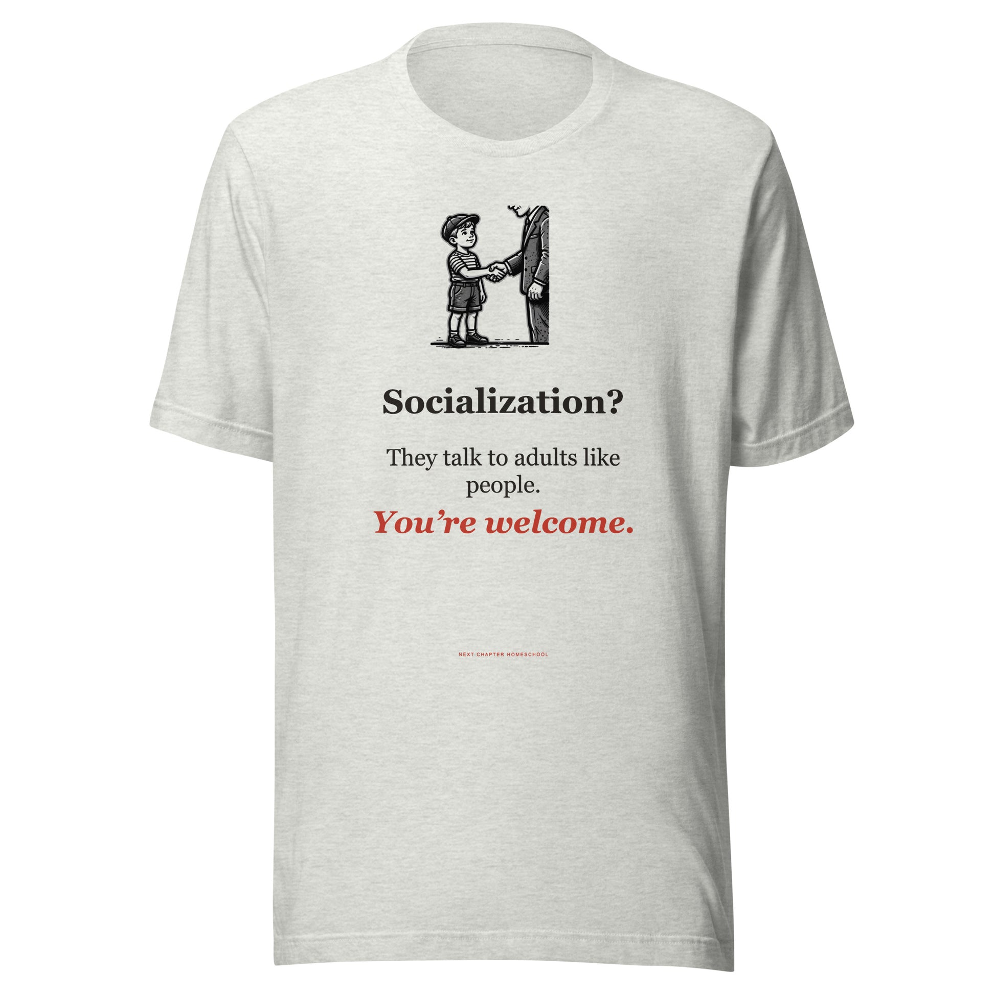 Socialization Adults Like People Graphic Tee