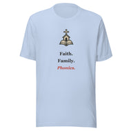 Christian Homeschool Shirt — Faith. Family. Phonics.