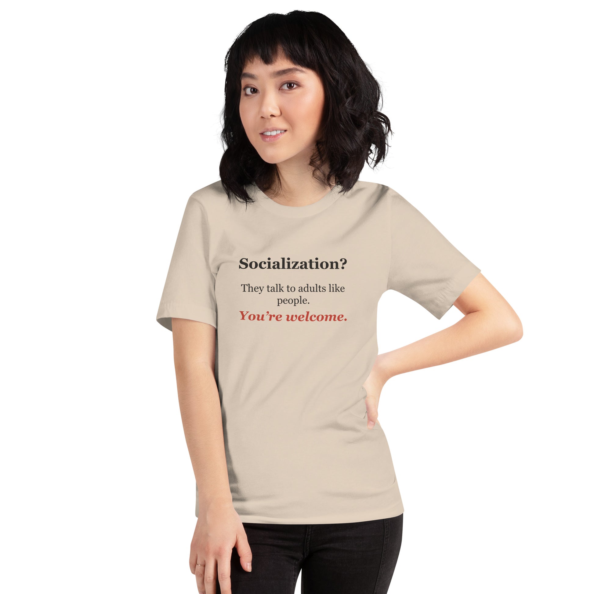 Socialization? They Talk to Adults Like People — Homeschool Tee