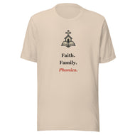 Christian Homeschool Shirt — Faith. Family. Phonics.